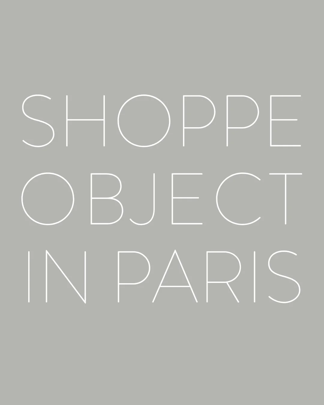 BIG NEWS! We&rsquo;re delighted to announce we&rsquo;re partnering with WSN and Who&rsquo;s Next to bring Shoppe Object&rsquo;s world of design-forward tabletop, decor, gift, and more to Paris, starting next year!⁠
⁠
SHOPPE OBJECT IN PARIS⁠
January 1