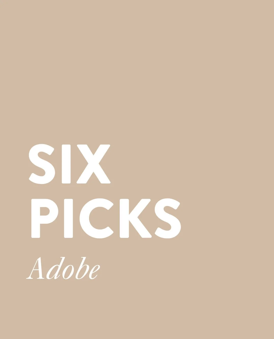 ⁠
&quot;Handmade pieces always speak to me the loudest.&quot;⁠
- JESS VARGAS, Adobe⁠
⁠
From custom block-printed pillows and Guatemalan woodworks to hand-inscribed jewelry, Jess Vargas of @adobebyjessvargas shares the treasures she&rsquo;s found at S