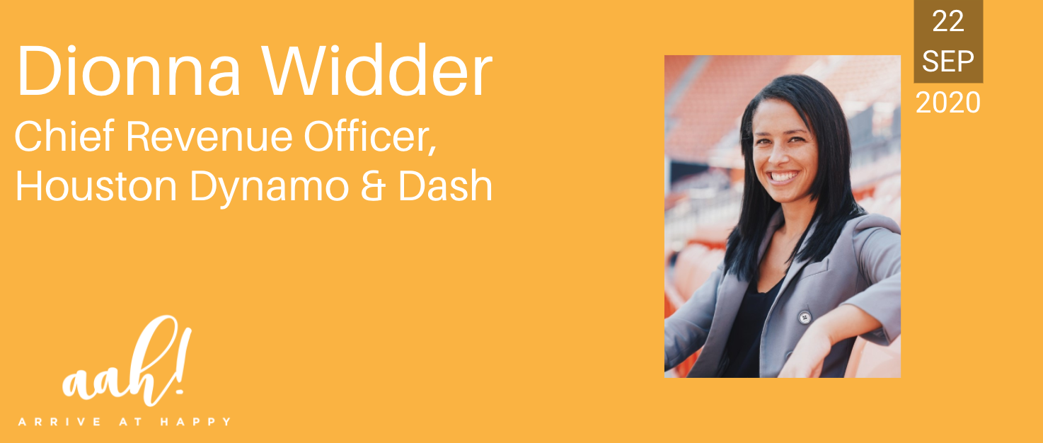 Houston Dynamo and Dash - Dionna Widder