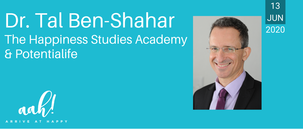 The Happiness Studies Academy &amp; Potentialife - Dr. Tal Ben-Shahar