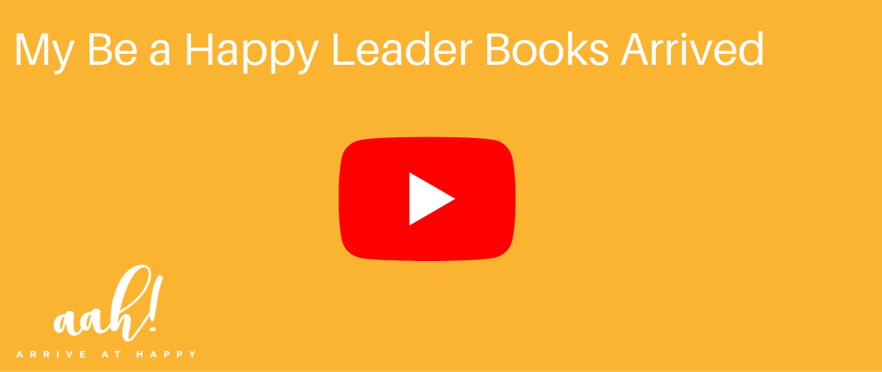 My Be a Happy Leader Books Arrived