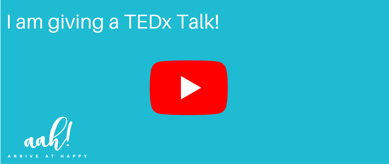 I am giving a TEDx Talk