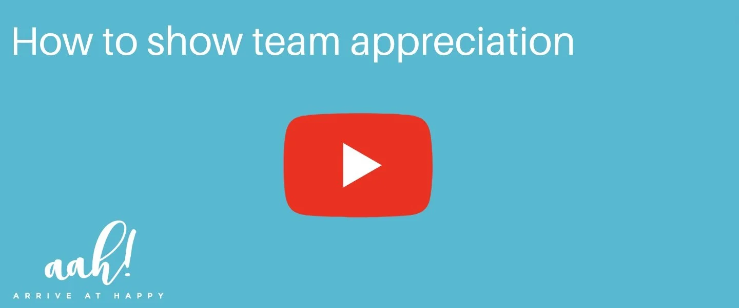 How to Show Team Appreciation