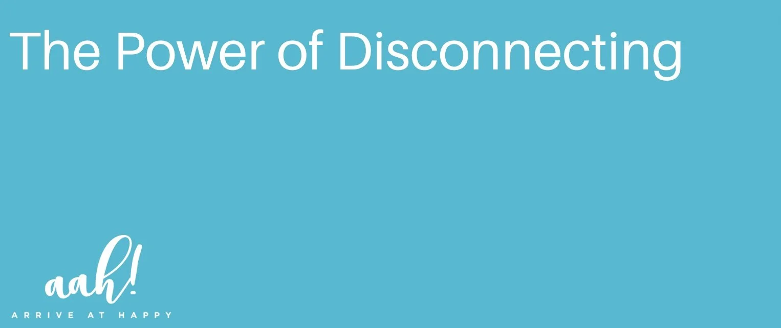 The Power of Disconnecting