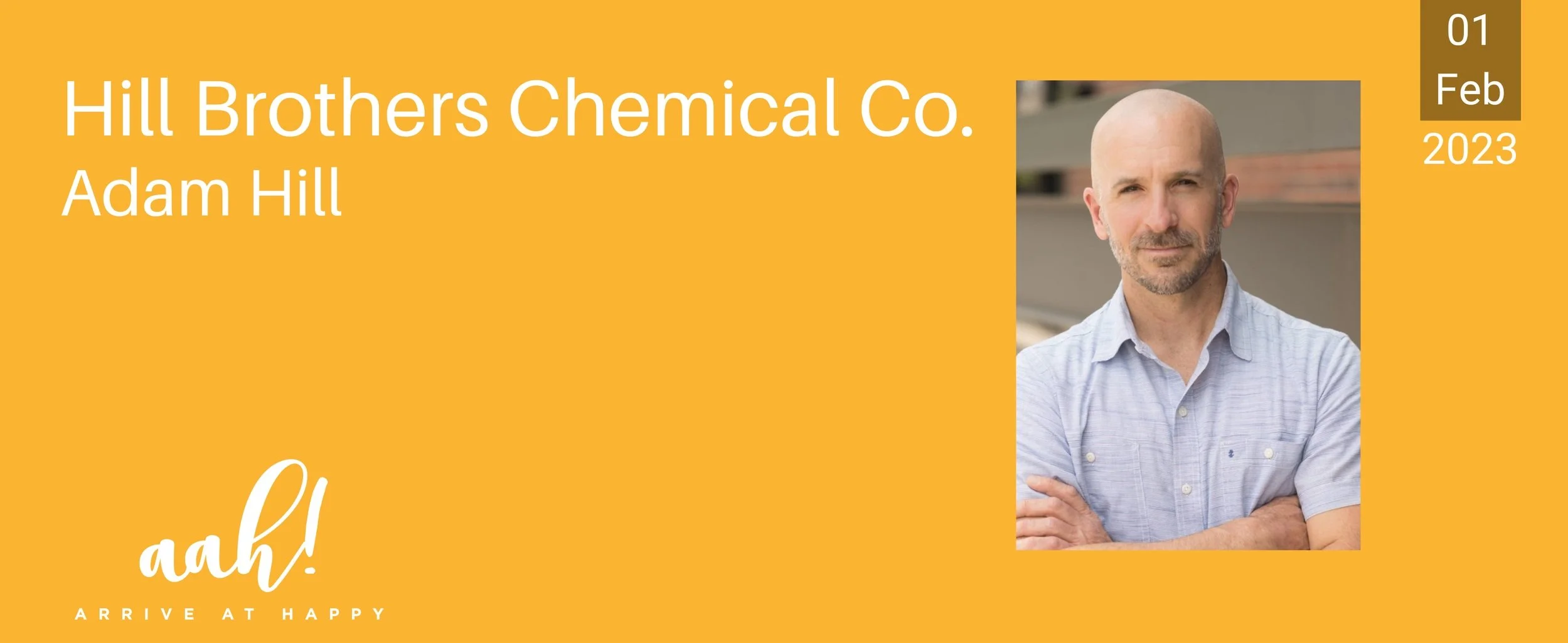 Hill Brothers Chemical Co. - Adam Hill