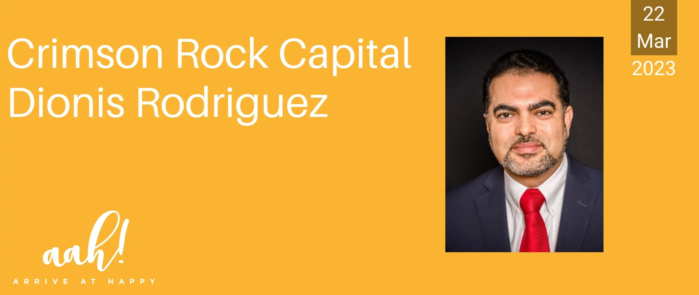 Crimson Rock Capital - Dionis Rodriguez