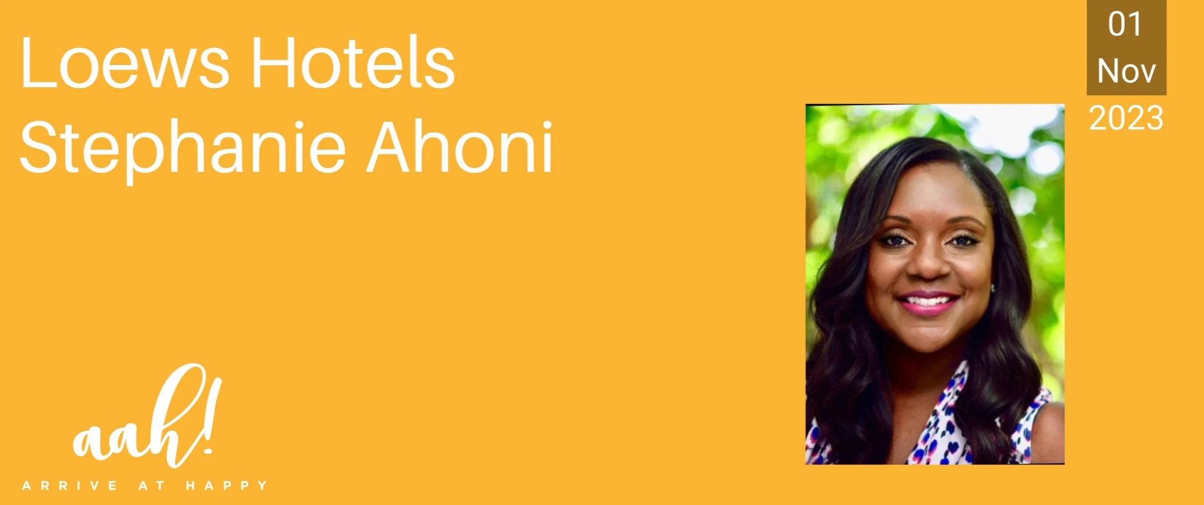 Loews Hotels - Stephanie Ahoni