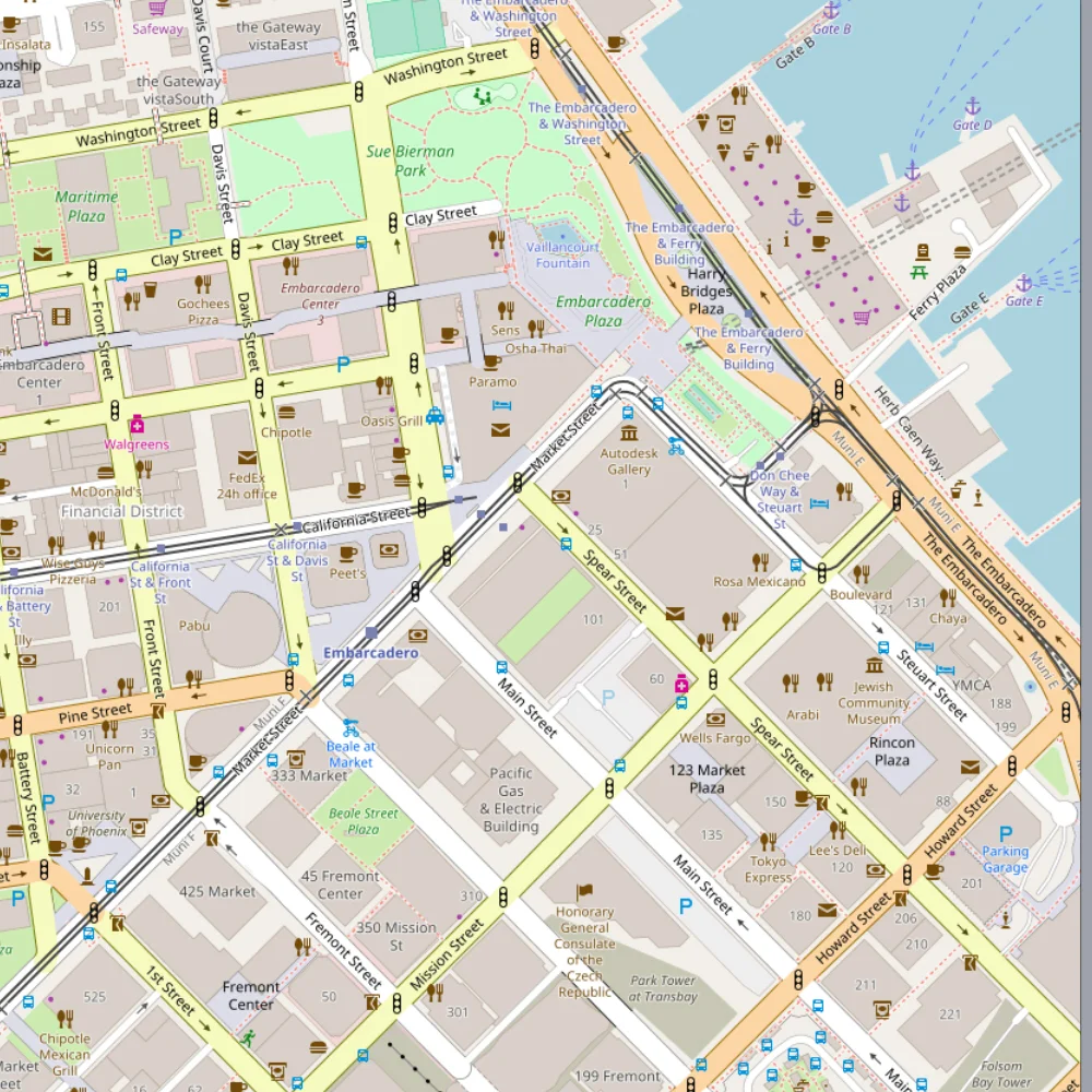 Open Street Map - Basemap