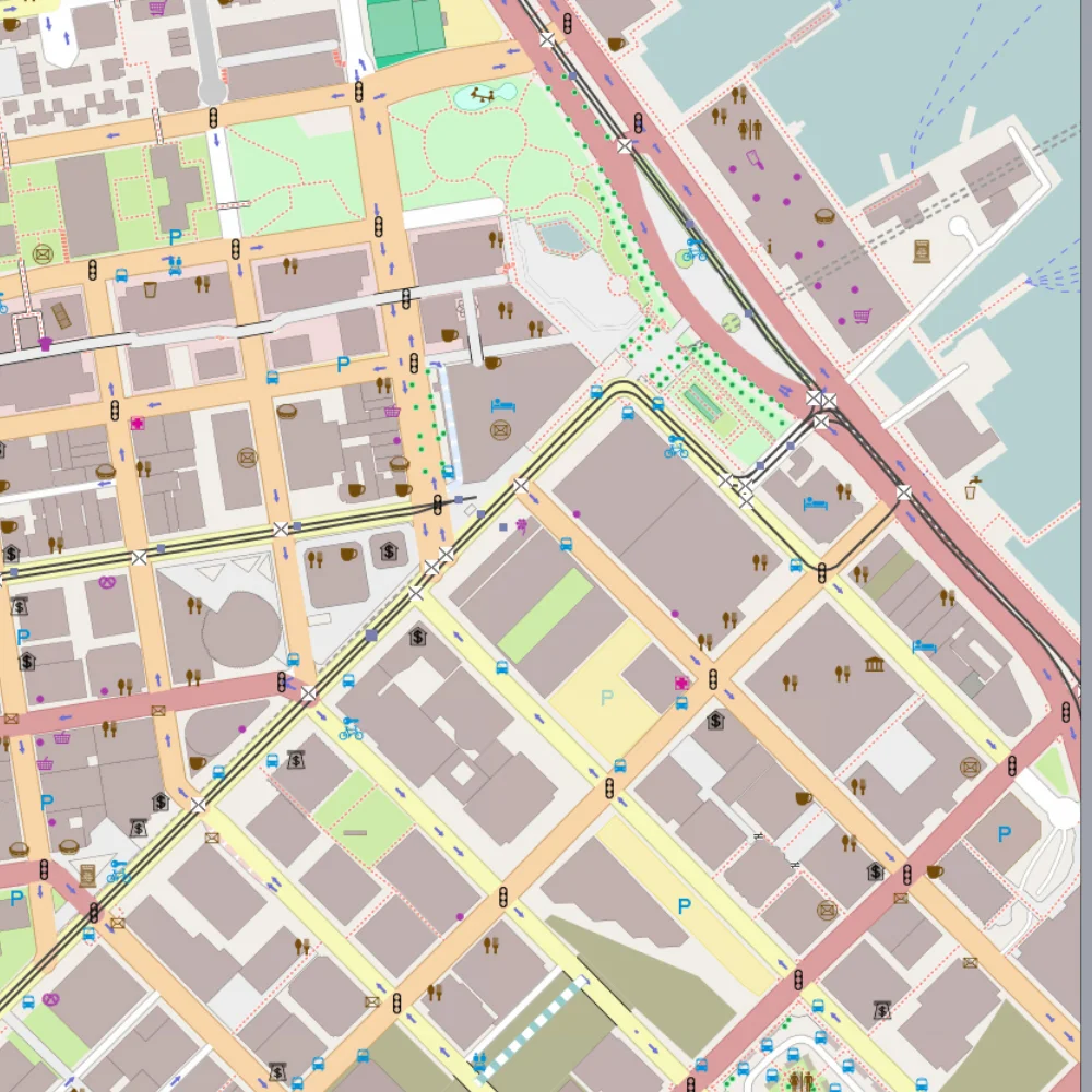 Open Street Map - No Labels