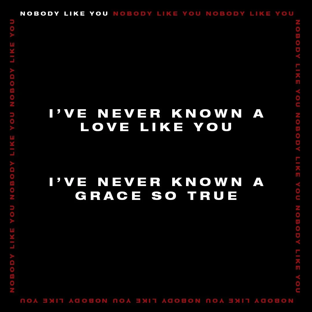 The love and grace that God has for us is unlike anything we know or could comprehend! I hope today you feel an overwhelming sense of God's love you for! and know that His mercies are new each morning! #nobodylikeyou #perfectlove ❤