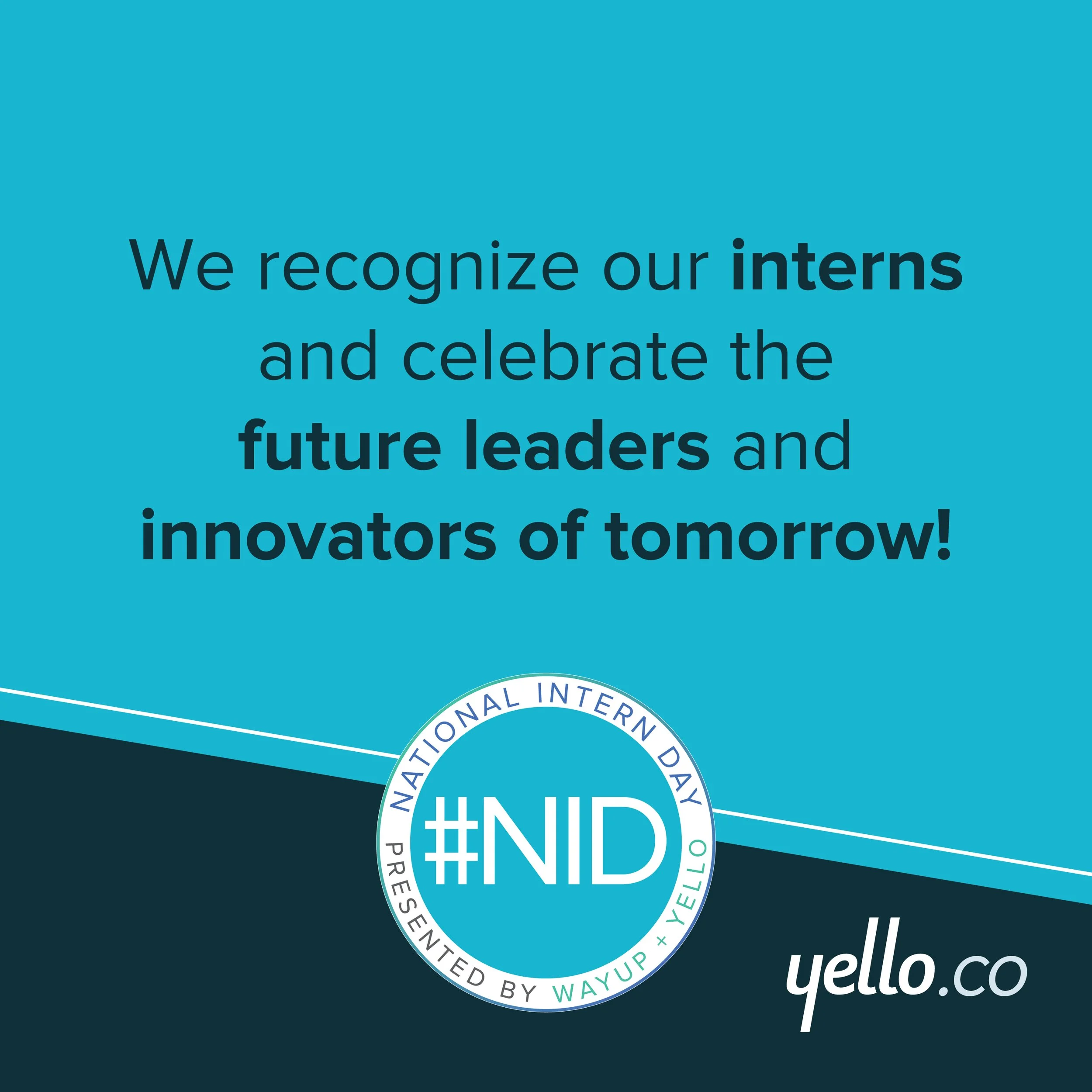 Social Sharing Toolkit — National Intern Day