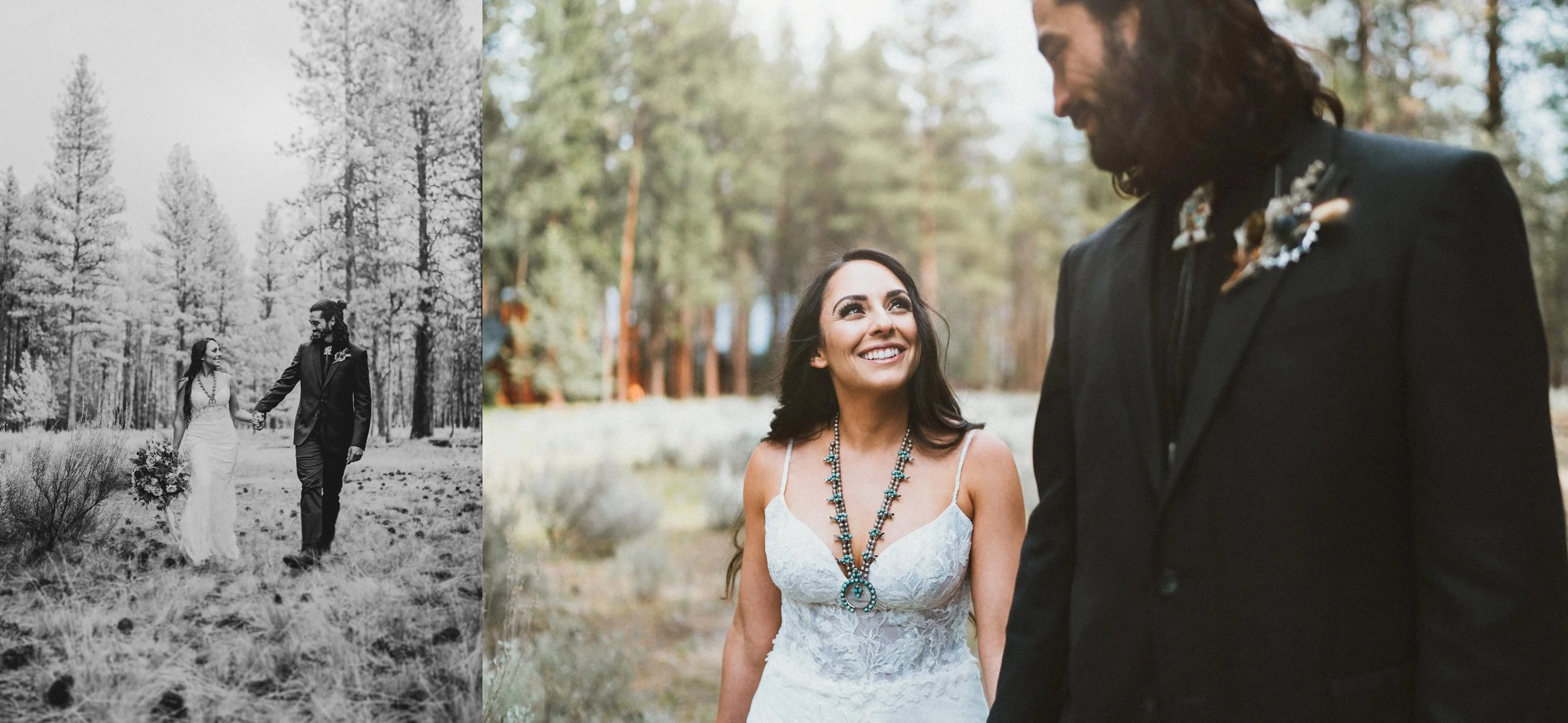 TONY-GAMBINO-BEND-OREGON-TRAVELING-WEDDING-PHOTOGRAPHER-FIVEPINE-LODGE_1381 bride and groom in forest.jpg