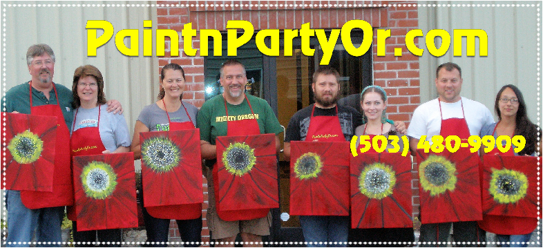 My First Painting Party June 2014!