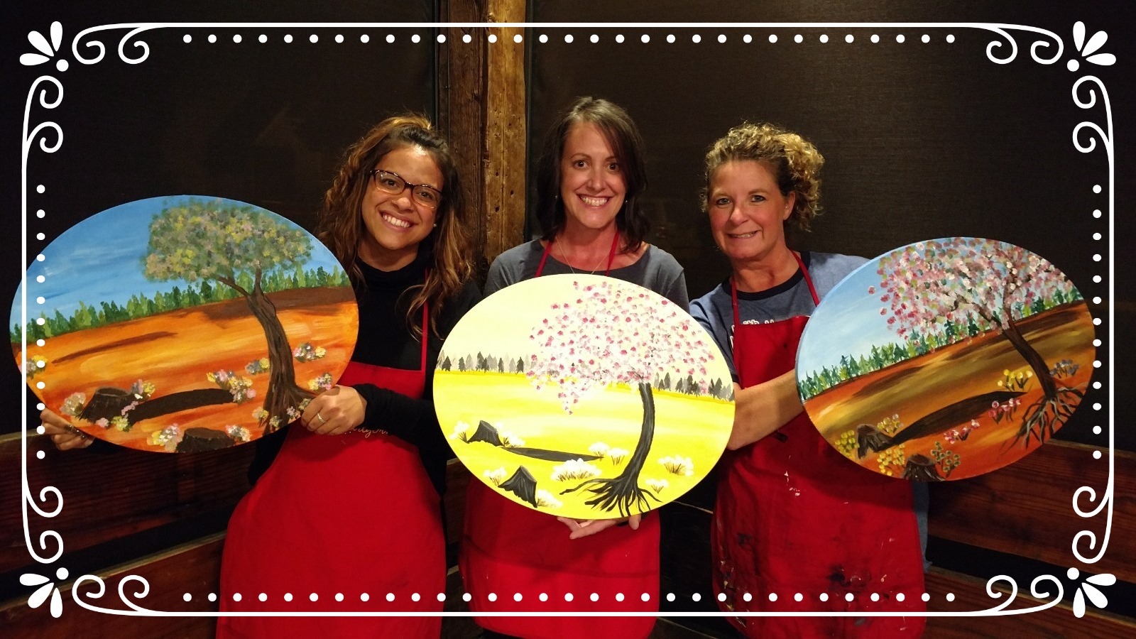 Family Night PaintnParty, The Barberry, McMinnville