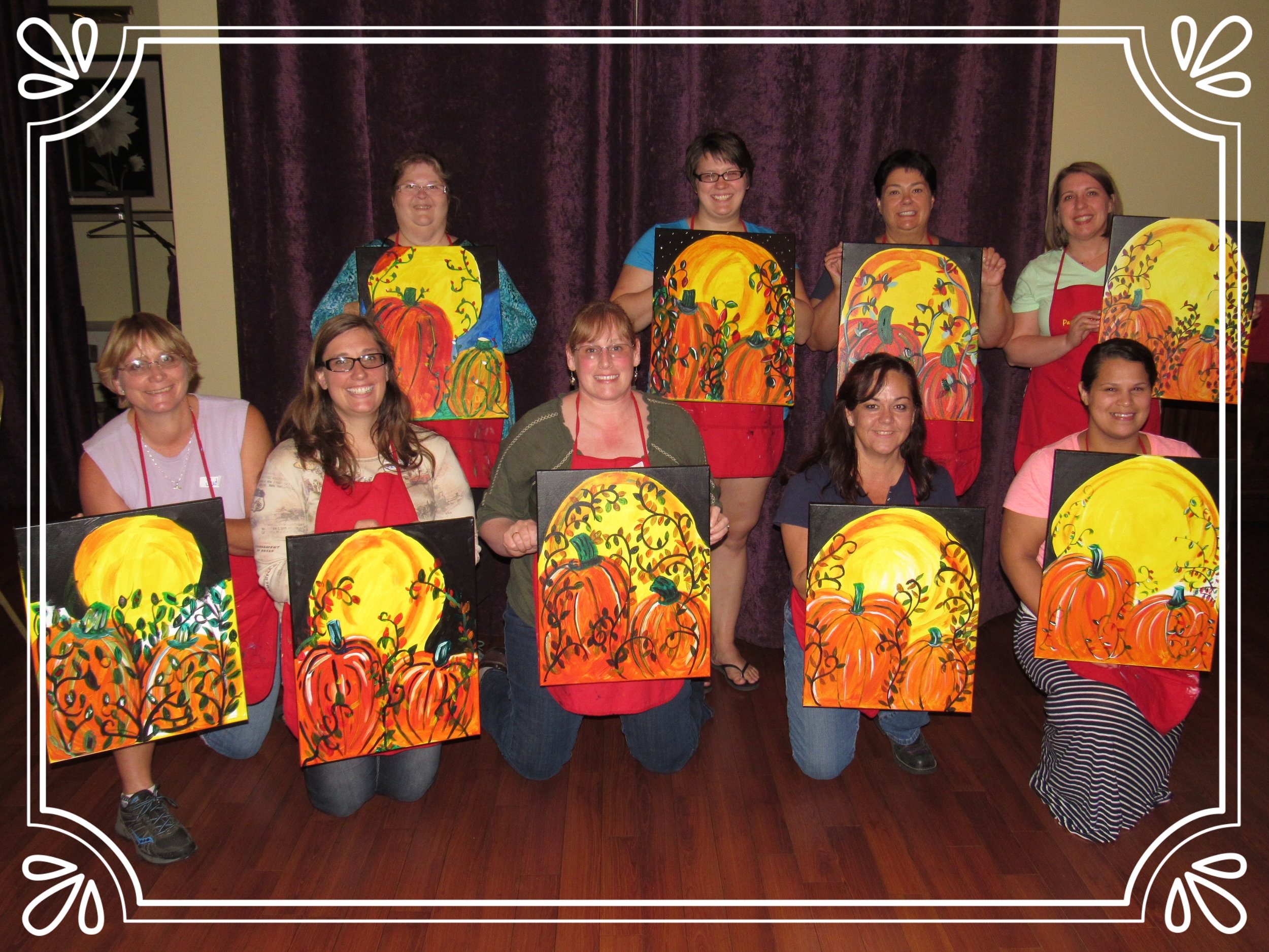 Family Night Painting Party, Willamette Valley Grill, Salem