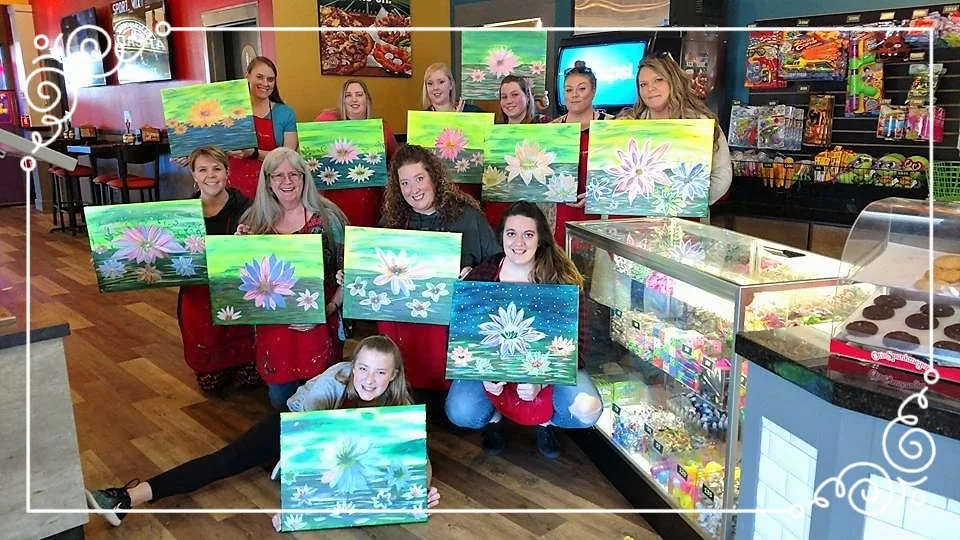WATER LILIES ROUND TABLE GROUP.jpg