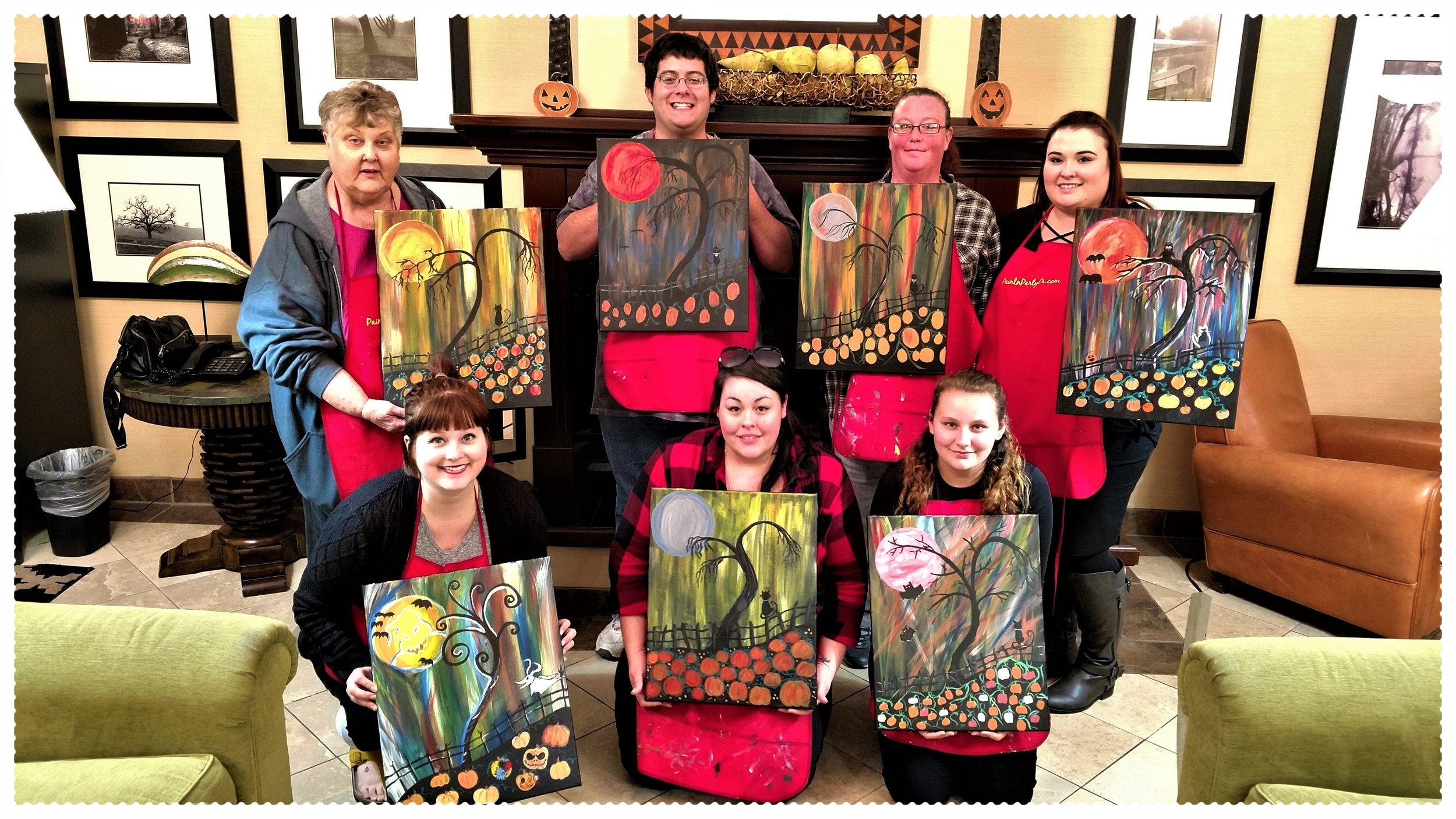 Team Building Painting Party, Phoenix Inn, Albany