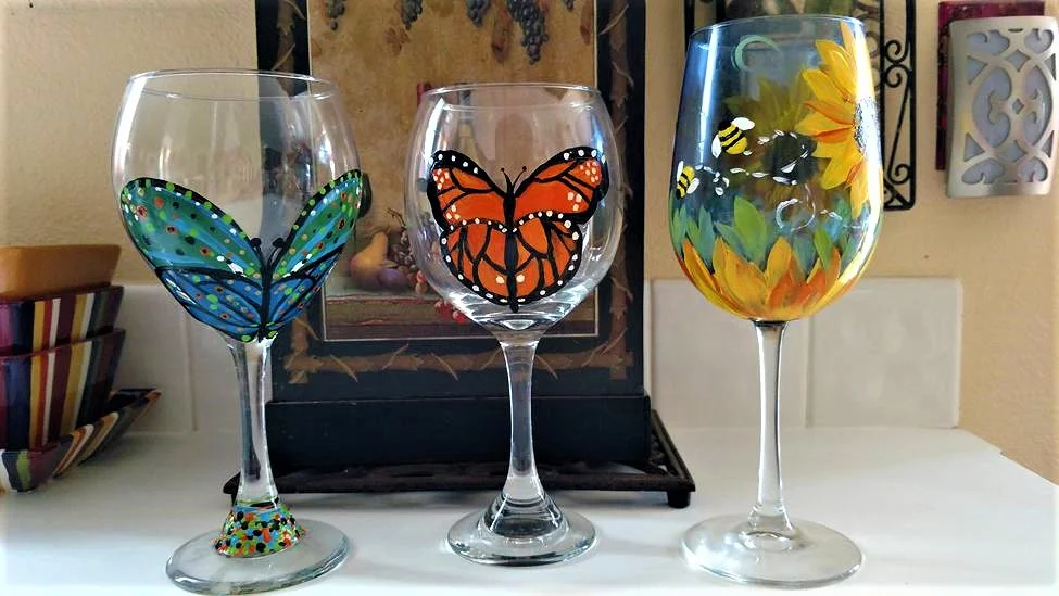 BEES AND BUTTERFLY GLASSES.jpg
