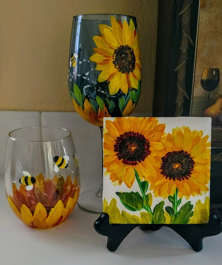 3 Pc. Sunflower Set