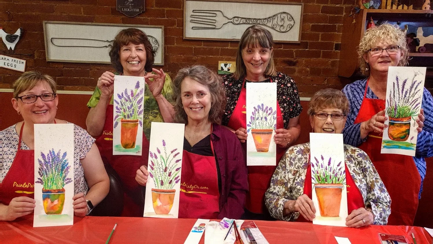 WORKSHOPS LEARN TECHNIQUES AS YOU PAINT WITH WATER COLORS