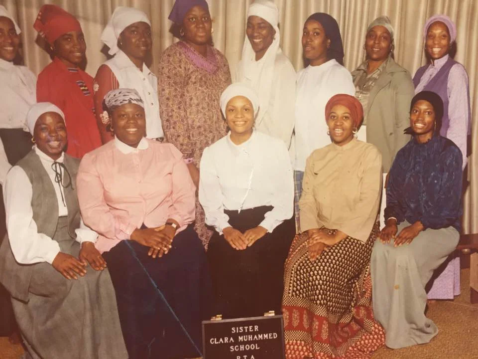  Sister Clara Muhammad School - Parents Teachers Association (PTA) - 1980   Photo courtesy of New Africa Center.  