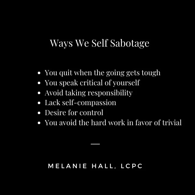 Even when we have the best intentions to get things done, we can get in our own way. To stop sabotaging yourself, you must first recognize when you&rsquo;re getting in your own way. ⠀⠀⠀⠀⠀⠀⠀⠀⠀
⠀⠀⠀⠀⠀⠀⠀⠀⠀
To stop sabotaging yourself, you need to figure 
