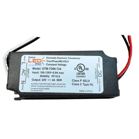 24v 96w Mini Driver IP20 Triac Dimming 100-130V UL
