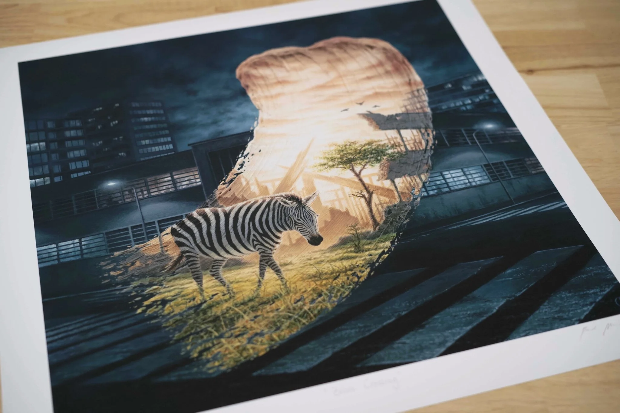  "Zebra Crossing" Limited Edition Print Announcement + Solo Show 2021 Sneak Peek