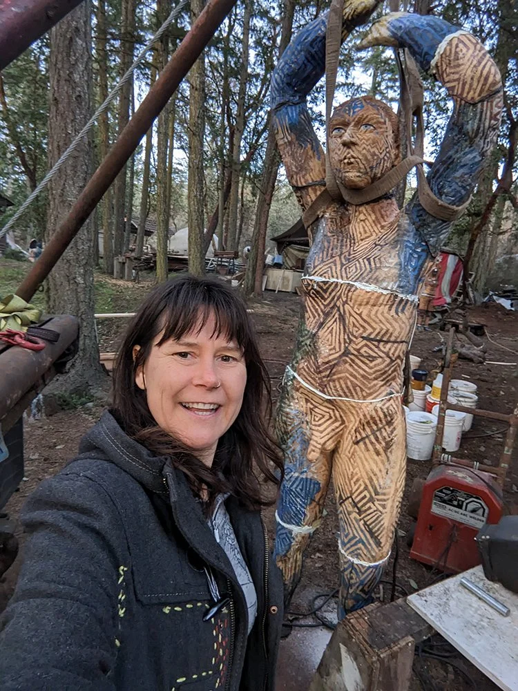 Maria Michaelson sculpture