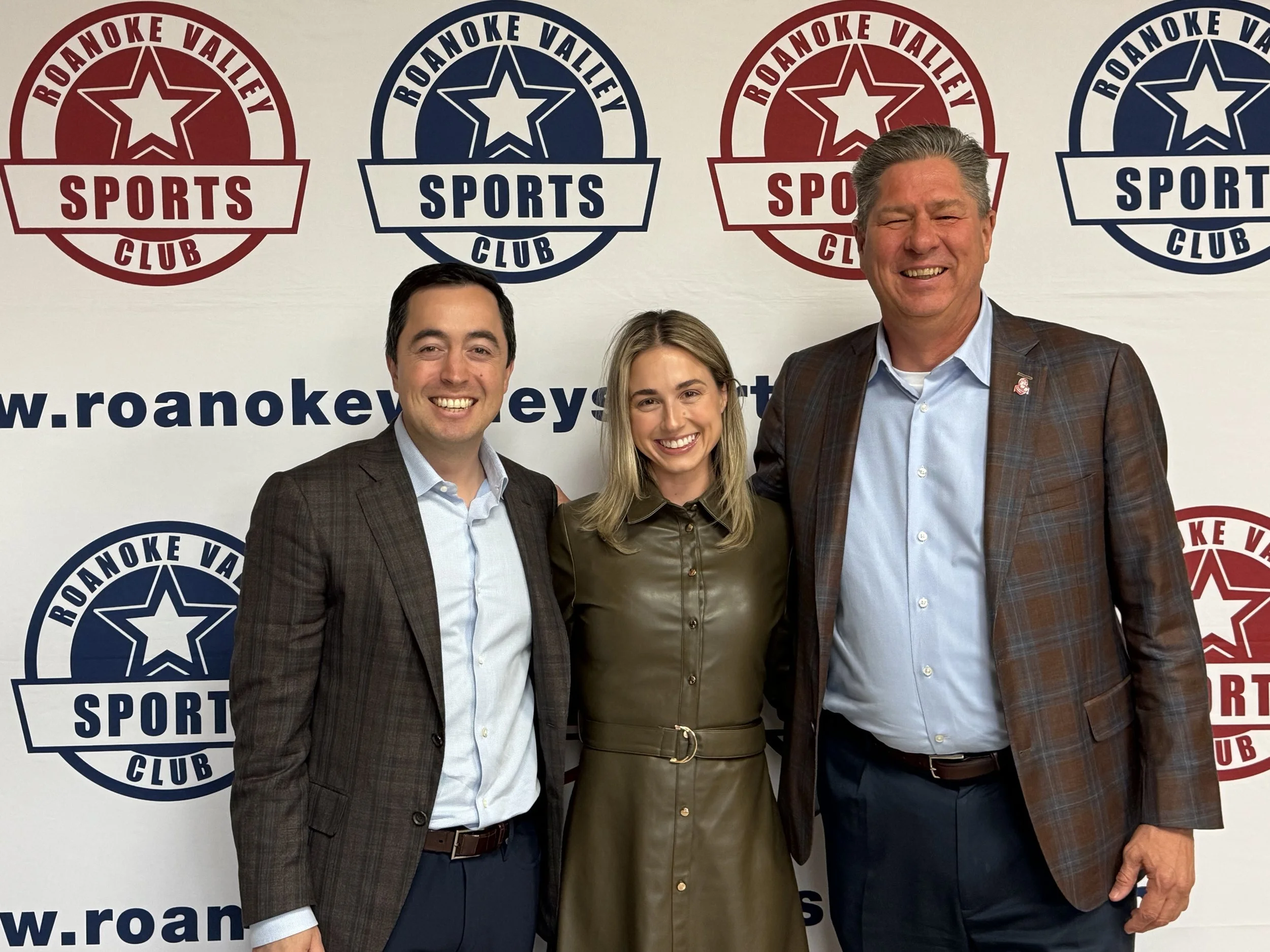  Zach Chu, his fiancée Delaney, and the AD Robert Lineburg. 