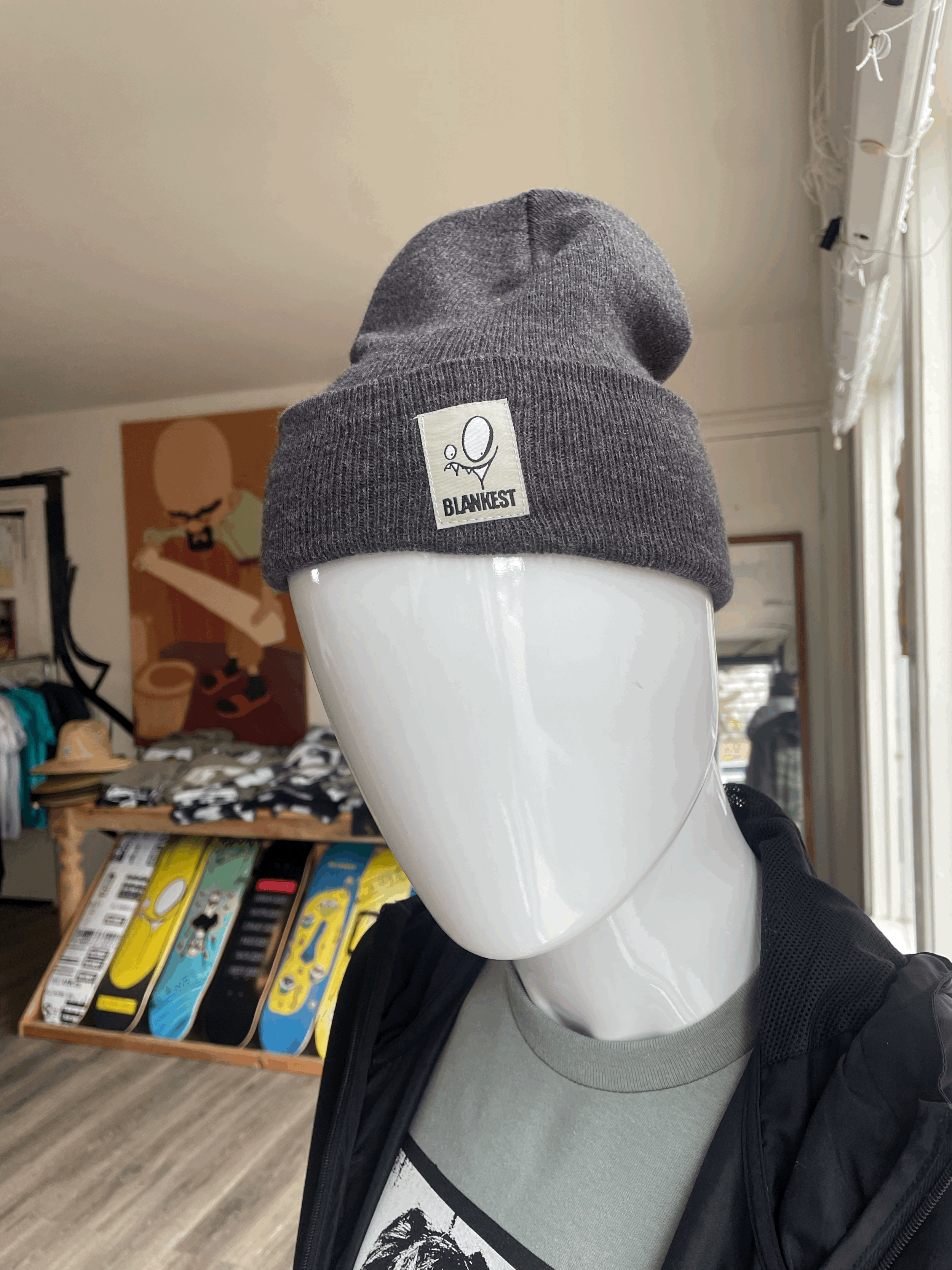 HAT // BEANIE "BLANKEST LOGO"