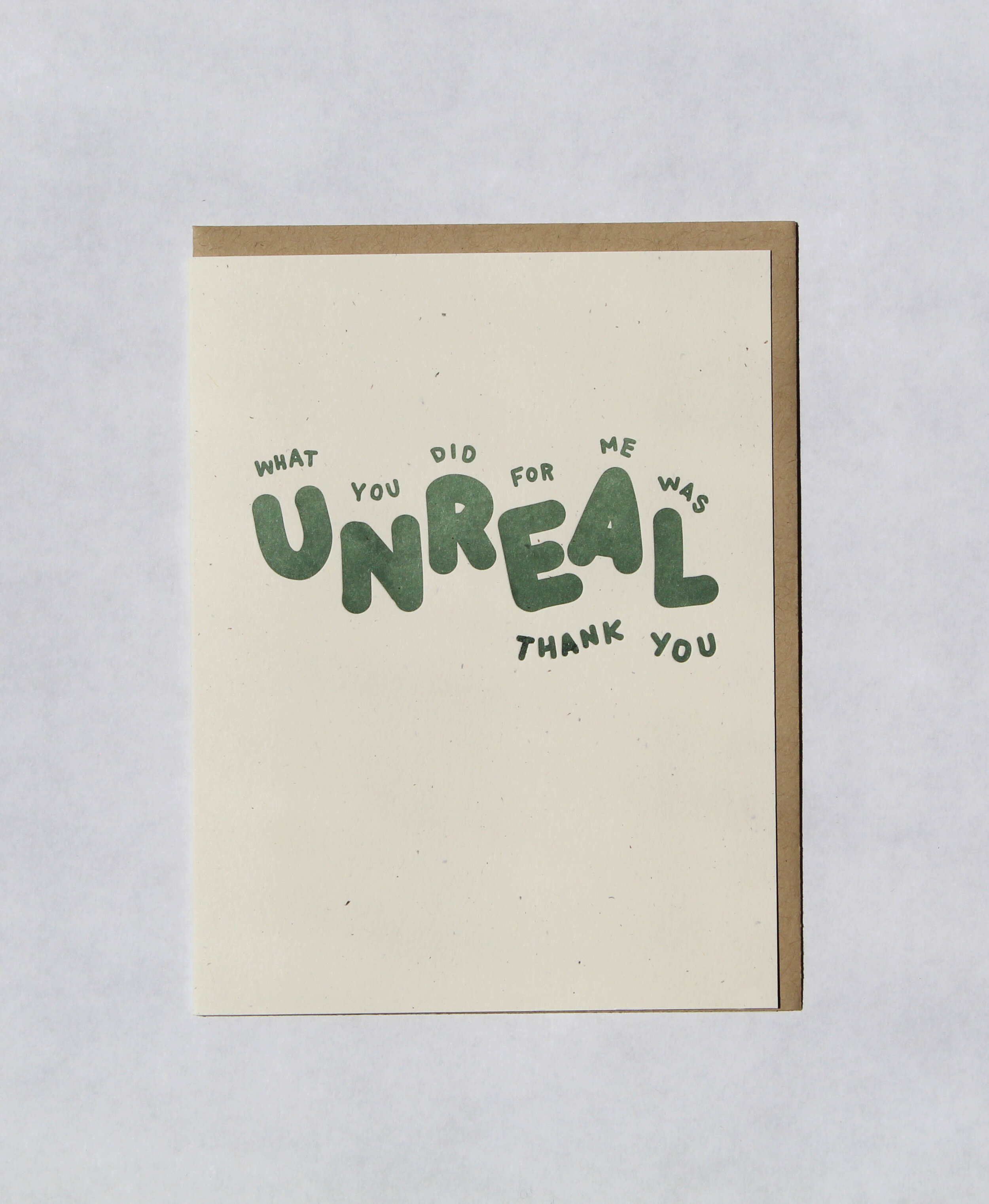 What you did for me was unreal, thank you!