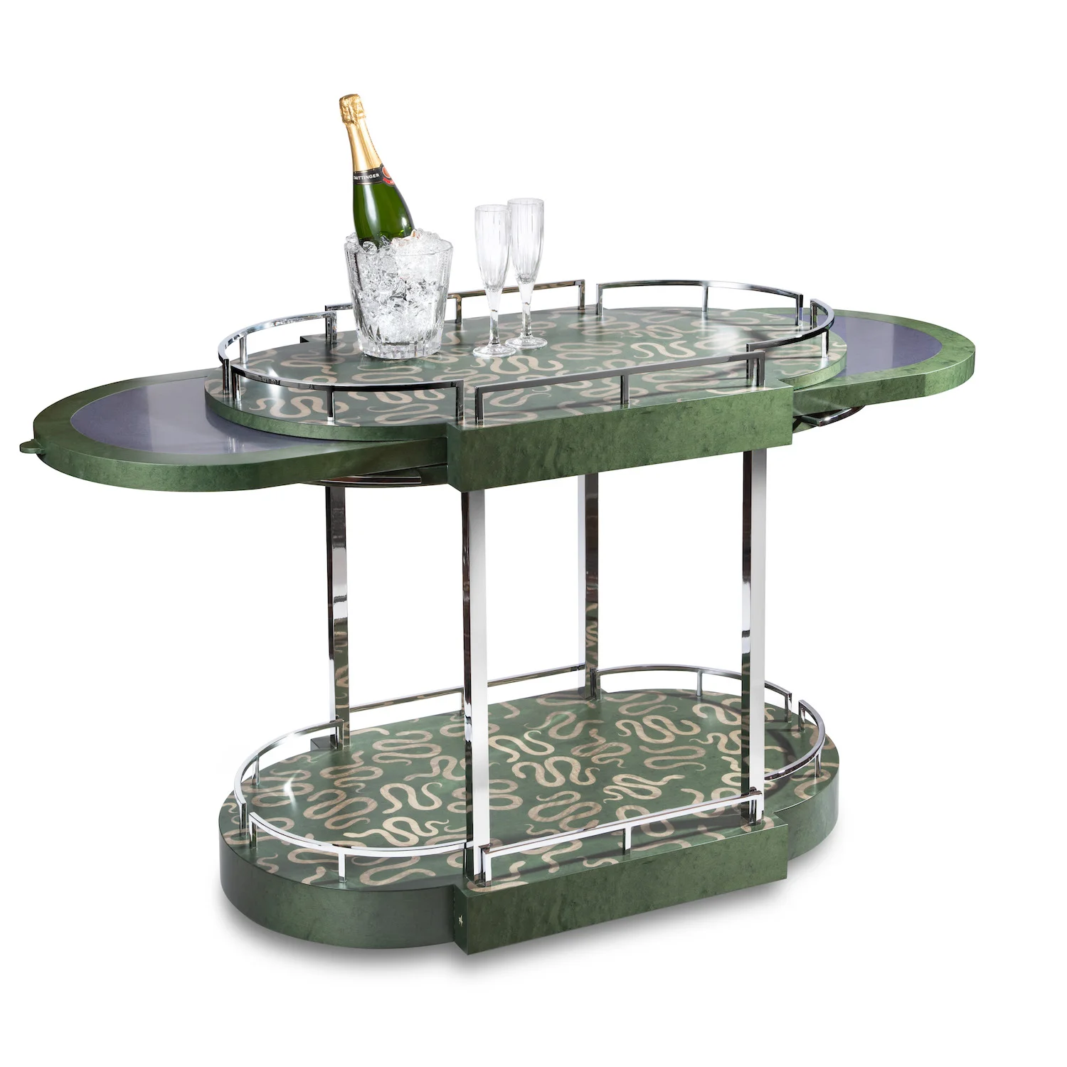 SERPENTS BAR CART