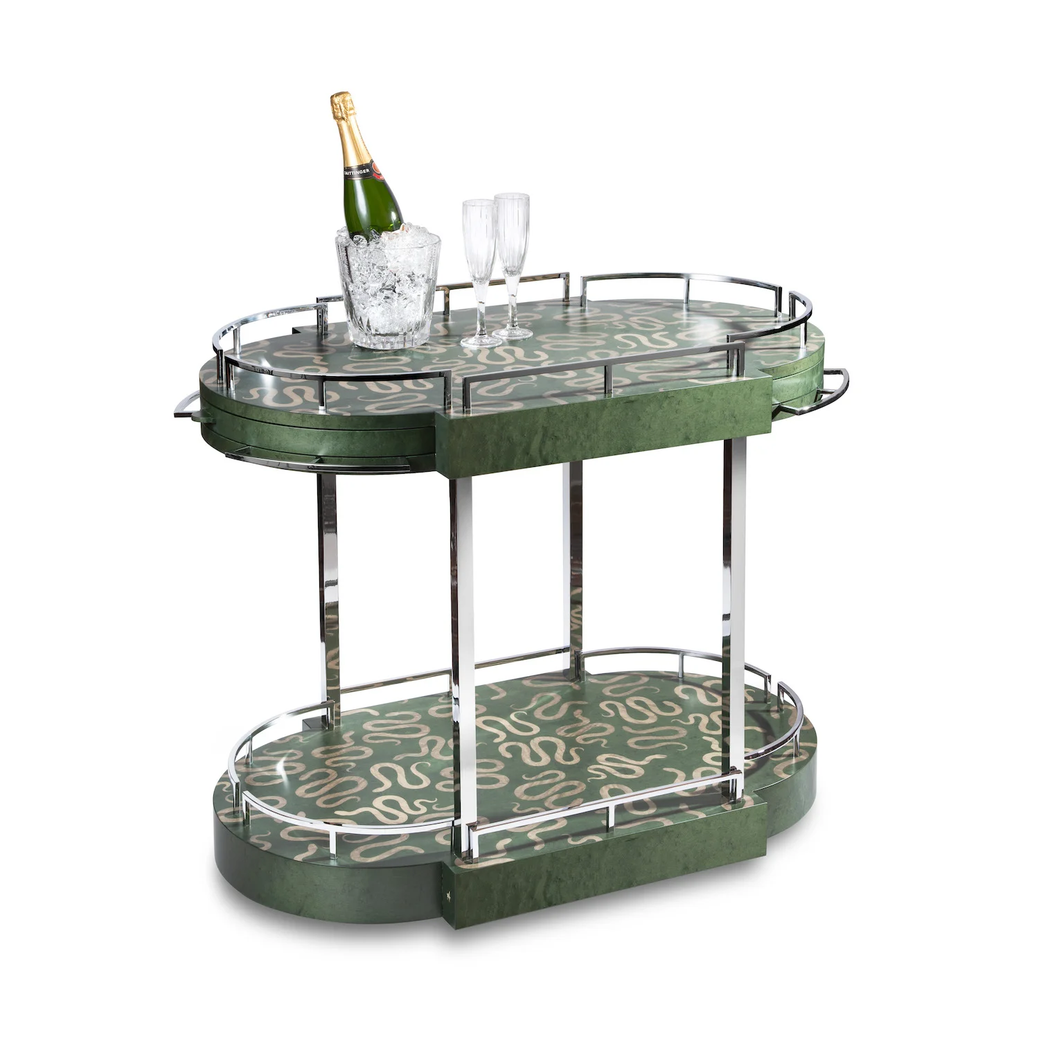 SERPENTS BAR CART