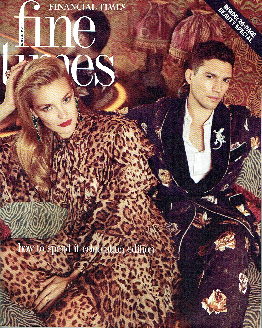 FINANCIAL TIMES HOW TO SPEND IT: RAISING THE SPIRITS