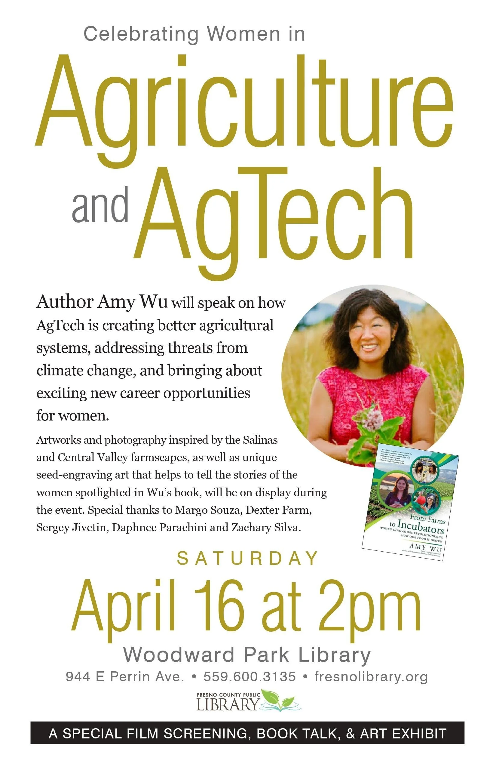 Fresno County Public Library: Celebrating Women in Ag 