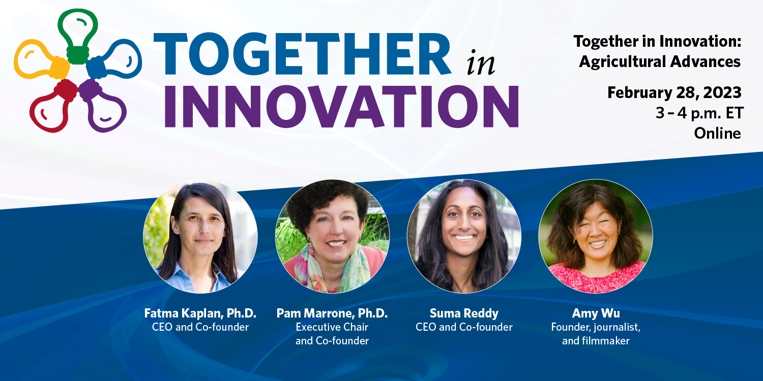 Together in Innovation: Agricultural Advances Panel Discussion