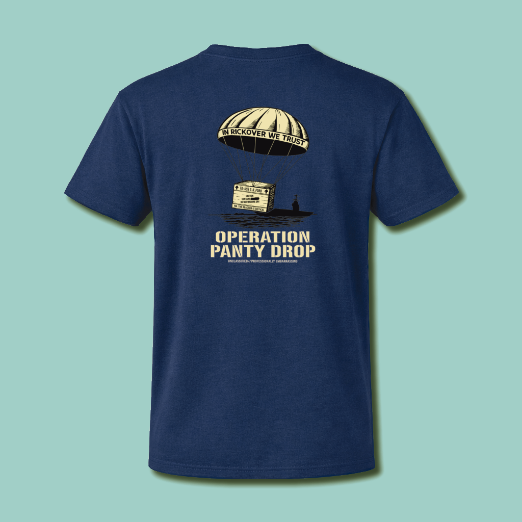 OPERATION PANTY DROP T-shirt thumbnail - blue.png