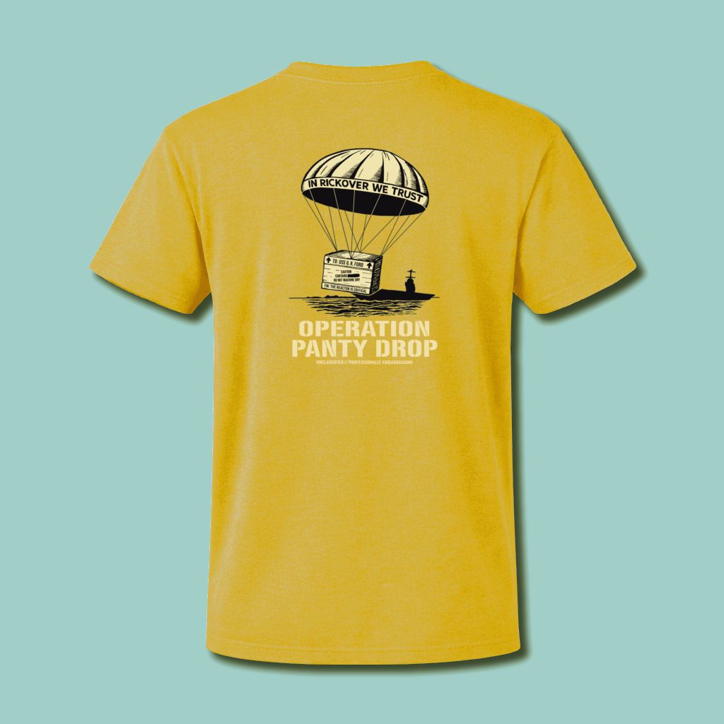 OPERATION PANTY DROP T-shirt thumbnail - gold.png