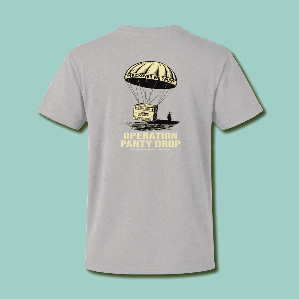 OPERATION PANTY DROP T-shirt thumbnail - silver.png