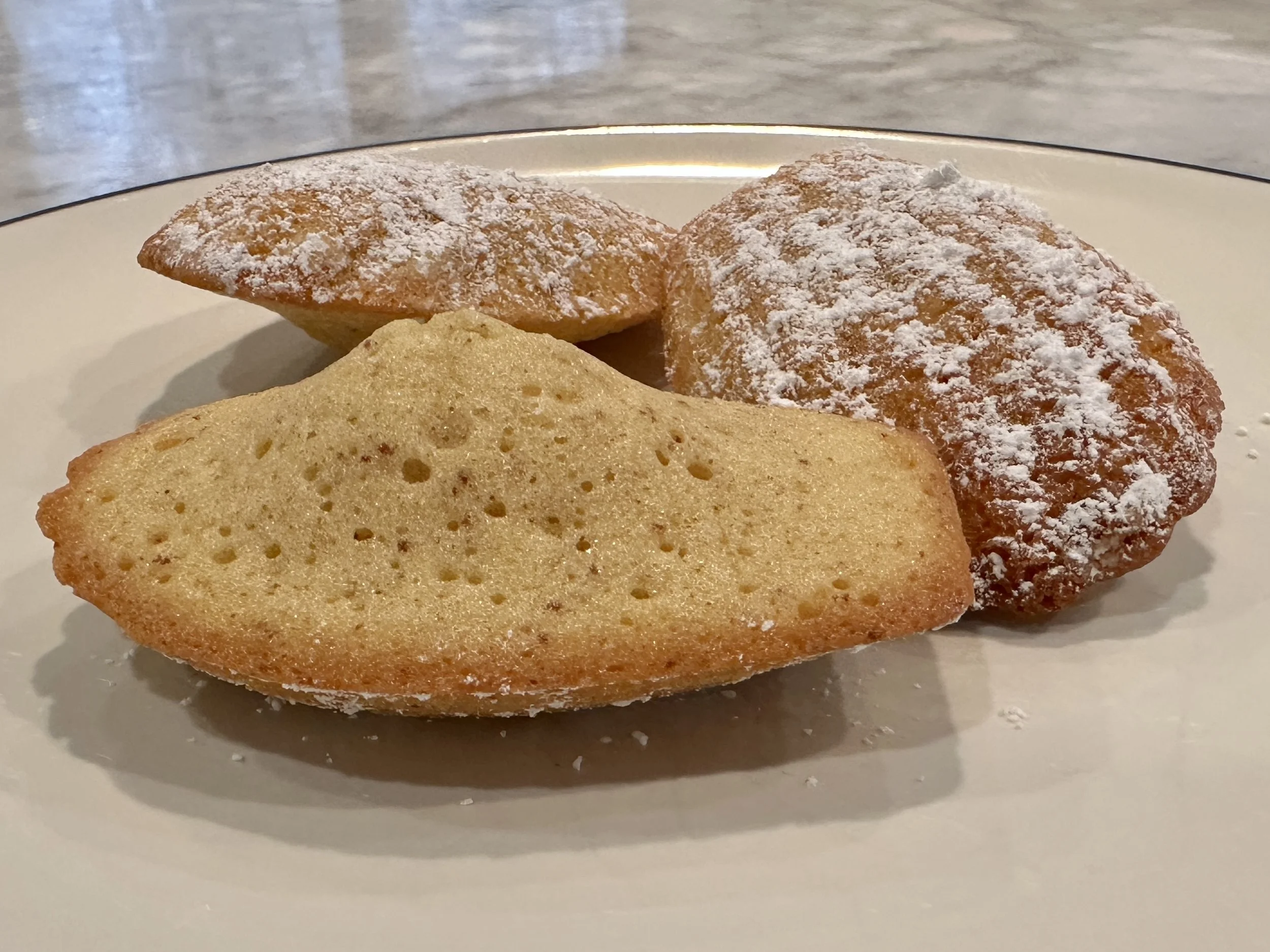 Homemade Madeleines