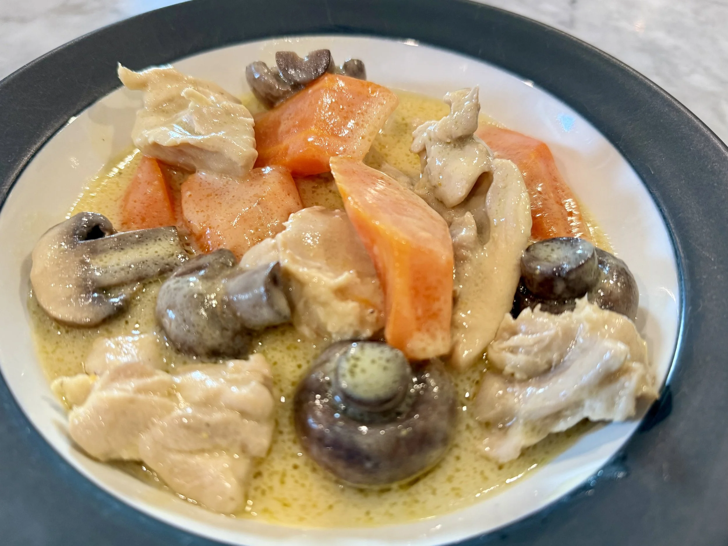 Oui, oui! Blanquette de Poulet!
