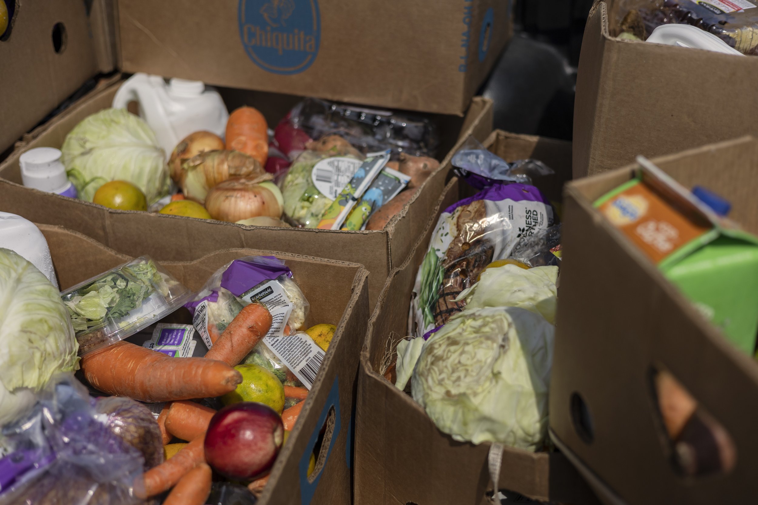  Since the pandemic, there has been a rise in how many people signed up for the food donations program, "but the need for food has always existed," Angel Torres said. In addition to the language barrier, transportation is an issue for a portion of th