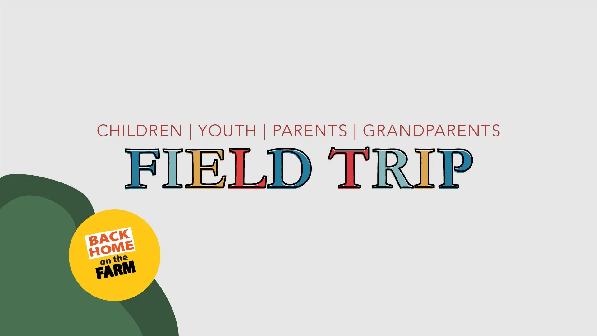 Field Trip to Back Home On The Farm