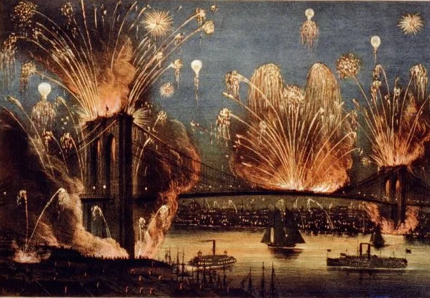 Fireworks / Library of Congress