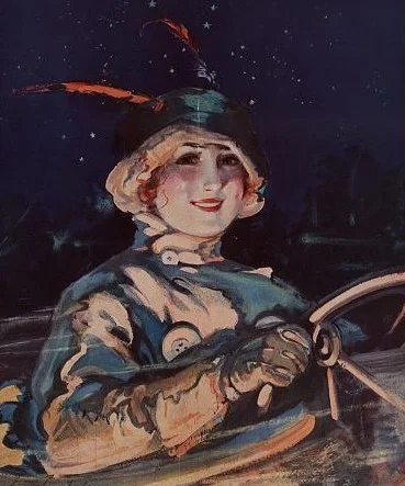 Lady Driver / Library of Congress