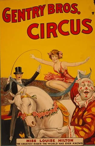 Gentry Bros. Circus / Library of Congress