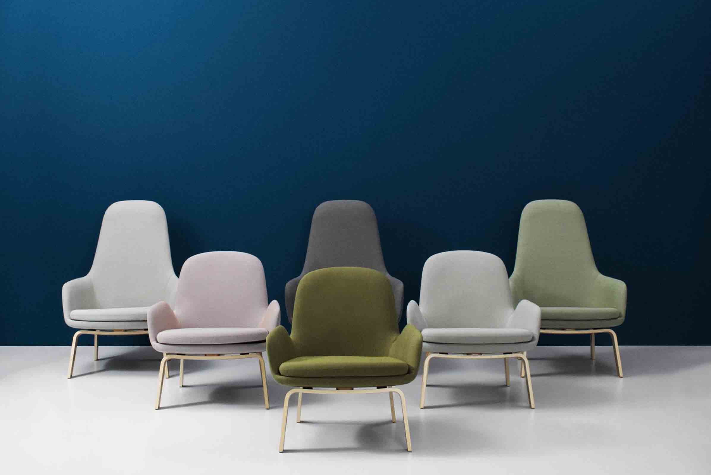 ‘Era’ chair family designed by Simon Legald for Norman Copenhagen