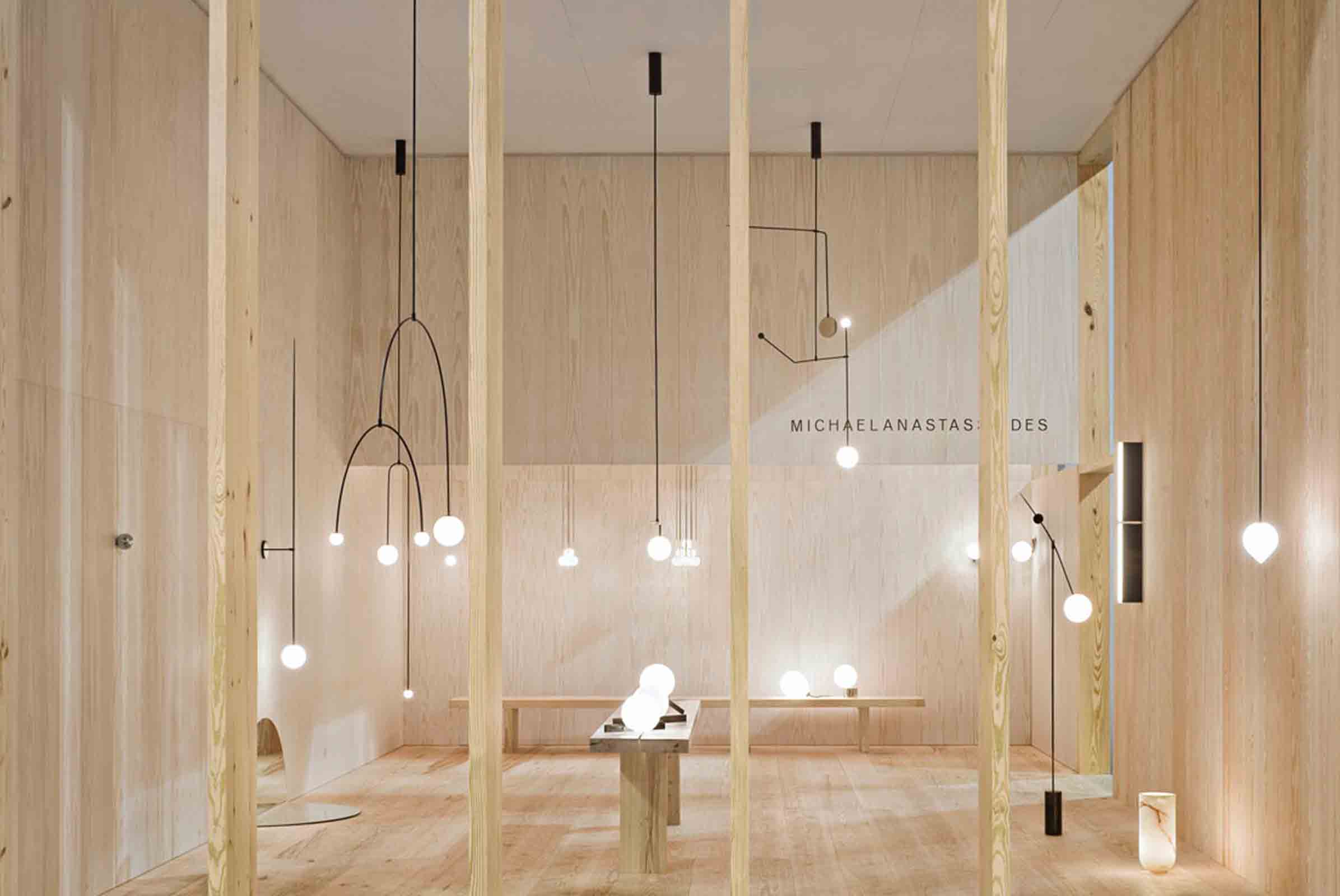 We loved the elegant minimalist designs from Michael Anastassiades