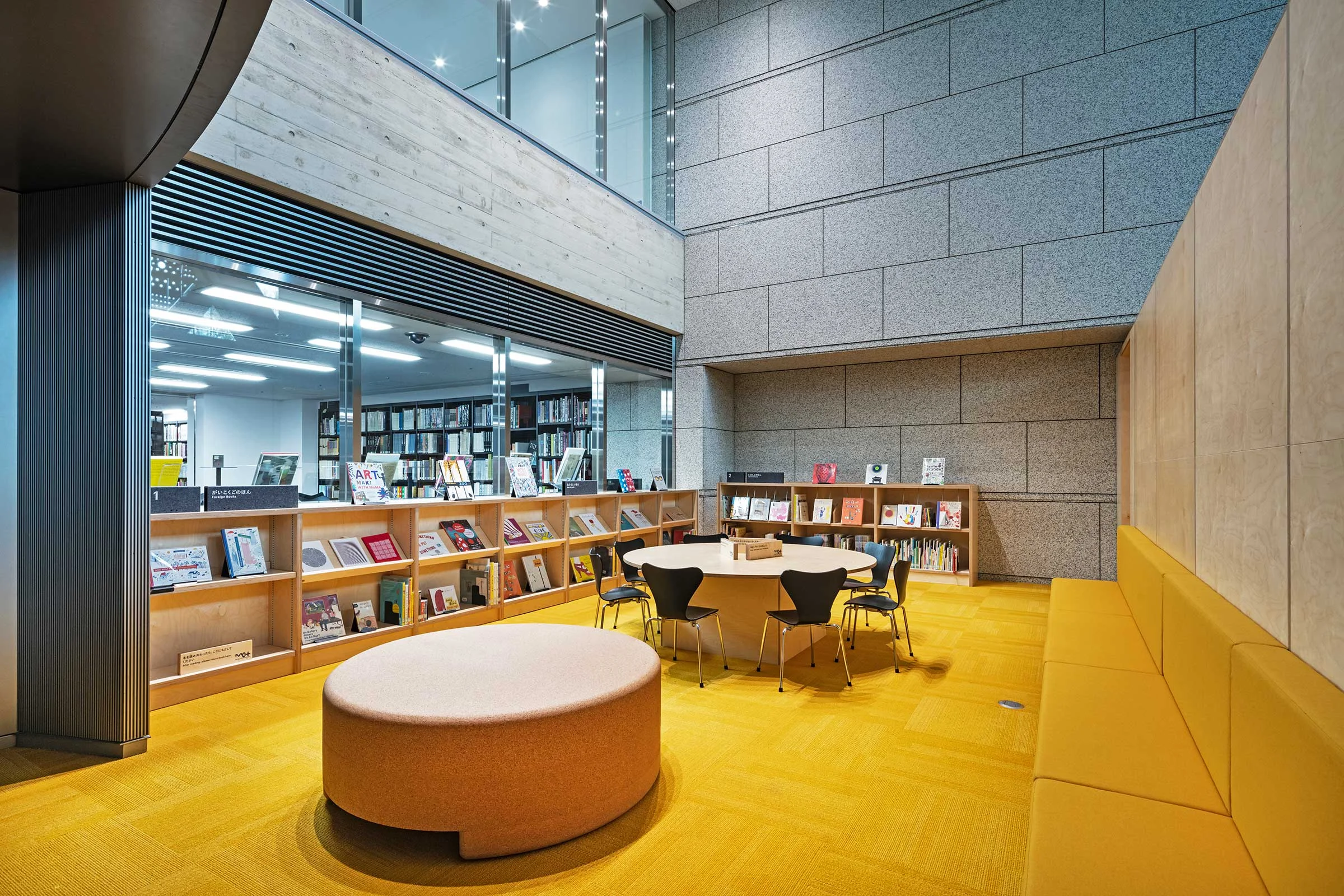 Art Library for Children. Image by Kenta Hasegawa